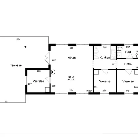 Log House In 150 M To The